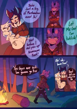 Read Carrie and the Werewolf hentai doujinshi online free