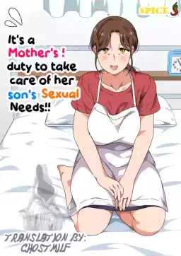 Read [Circle Spice] Musuko no Tsuyosugiru Seiyoku o Kaishou Suru no wa Haha no Tsutome desu! | It's a Mother's duty to take care of her son's Sexual Needs! [English] [GhostMILFlame] hentai doujinshi online free