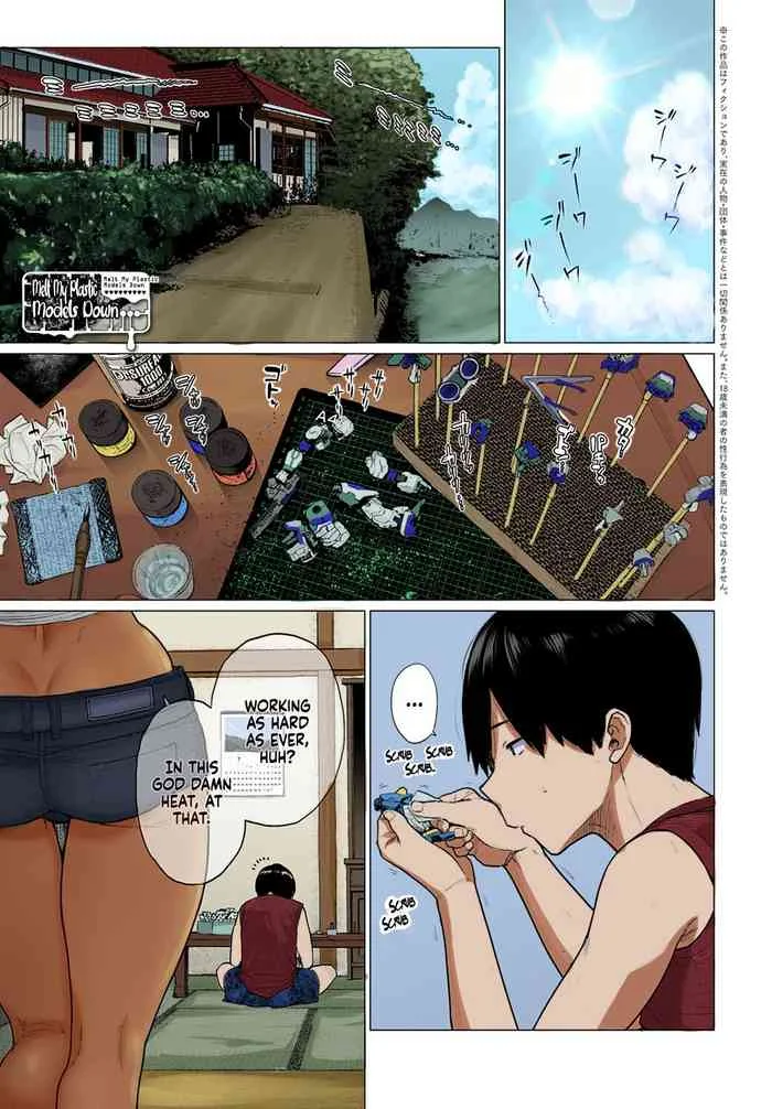 [Etuzan Jakusui] Puramo Tokashite... | Melt My Plastic Models Down… (COMIC Anthurium 2023-01) [English] [Coffedrug+RedLantern] [Colorized] [Digital] — trending hentai doujinshi