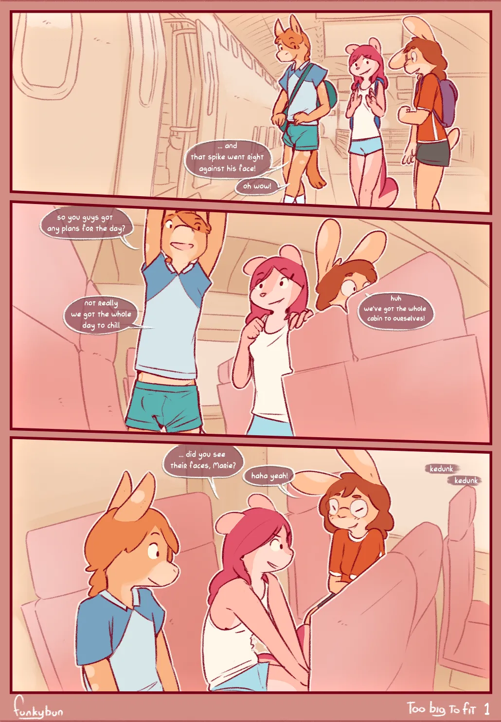 Read [Funkybun] Too Big to Fit +extras hentai doujinshi online free