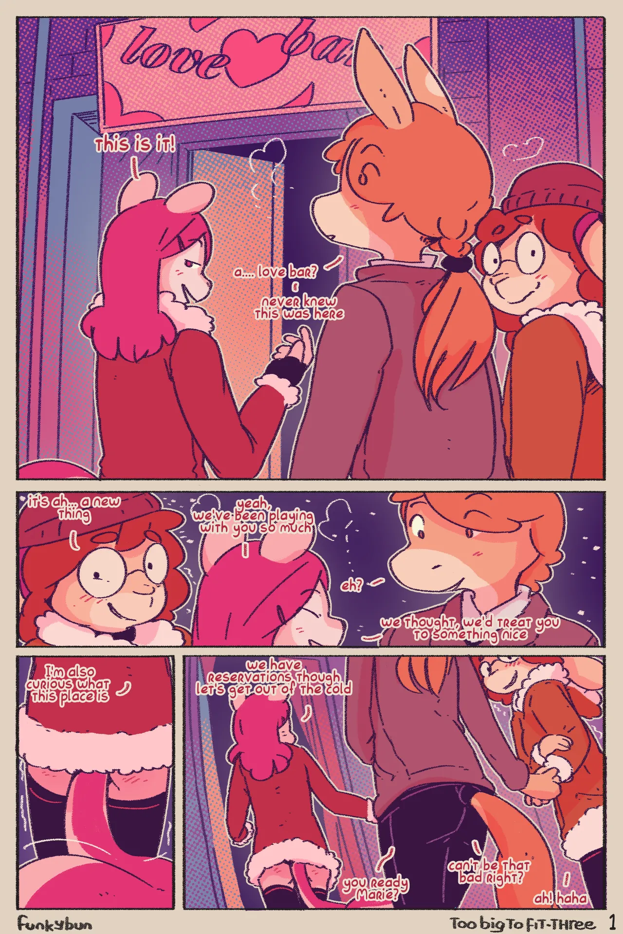 Read [Funkybun] Too Big to Fit Three hentai doujinshi online free