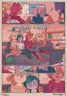 Read (Funkybunny) Movie Night hentai doujinshi online free