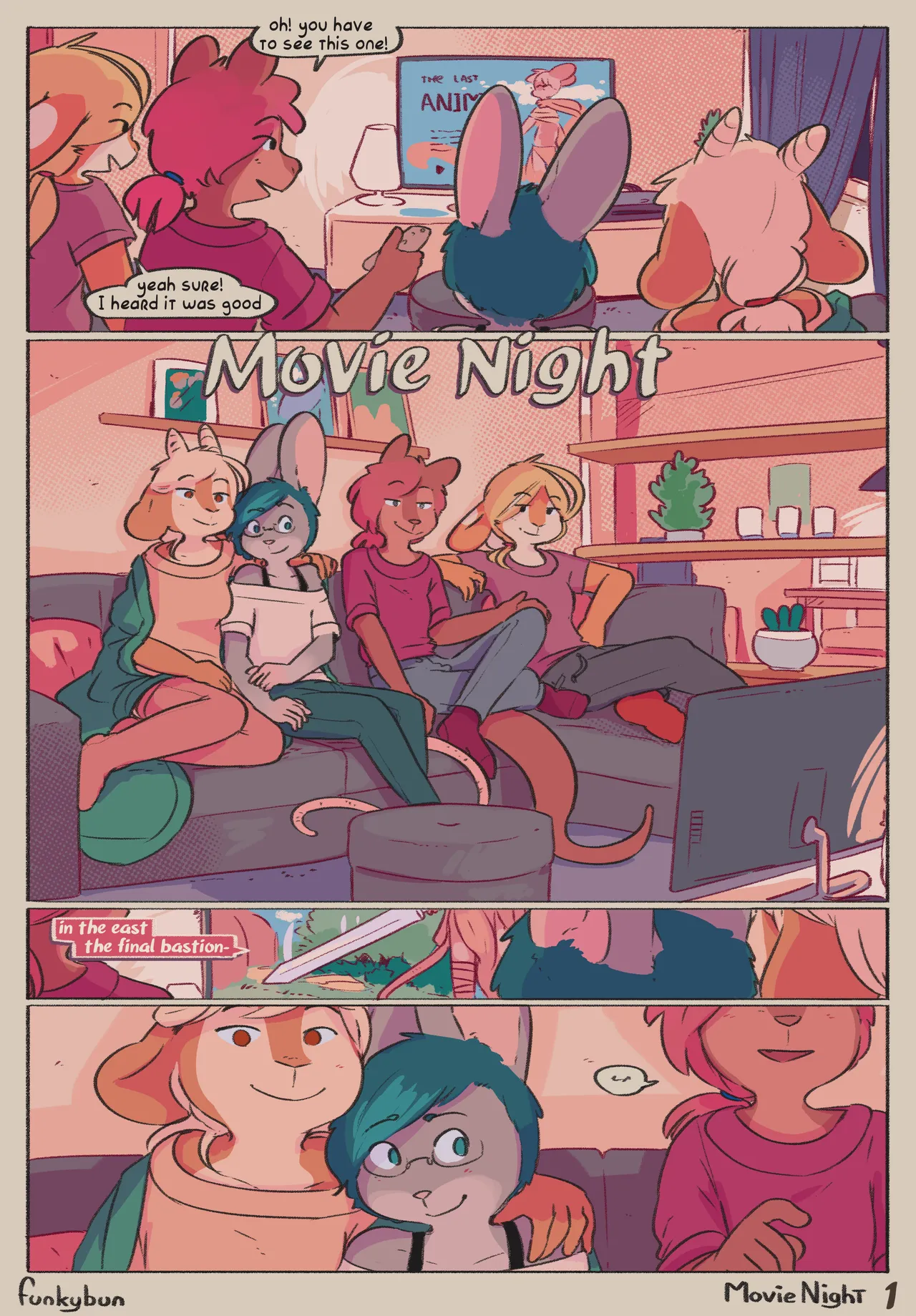 Read (Funkybunny) Movie Night hentai doujinshi online free