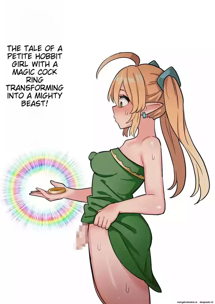 Read [Hotaru] [English] [Machine TL] Tanshou Houkei Futanari Hobbit Shoujo ga Mahou no Yubiwa de Kyokon Seiyoku Monster ni naru Hanashi 1-3 hentai doujinshi online free