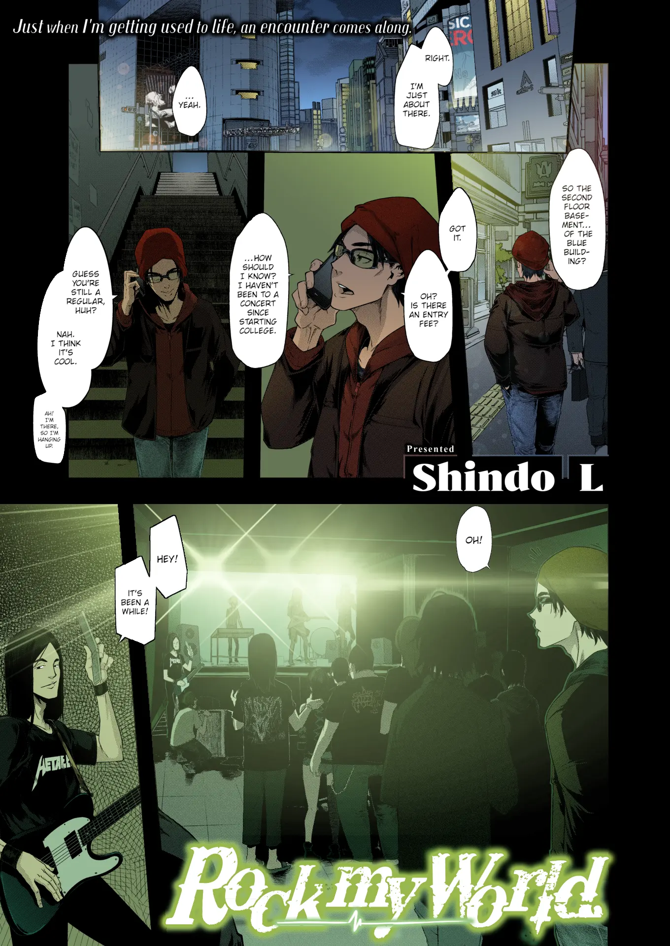 Just when I get used to life,an encounter comes along — trending hentai doujinshi