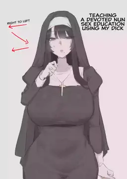 Read [kkan] Teaching a devoted nun sex education using my dick [Decensored] hentai doujinshi online free