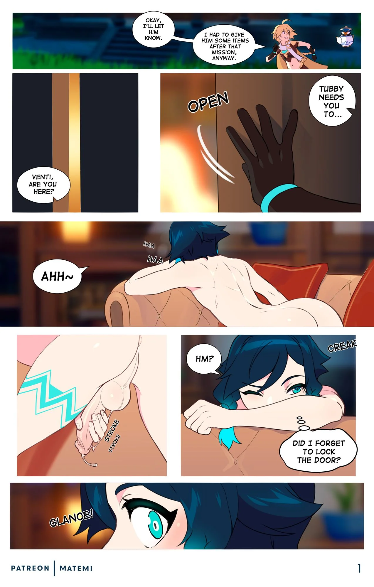 [Matemi] Venti X Sora — trending hentai doujinshi