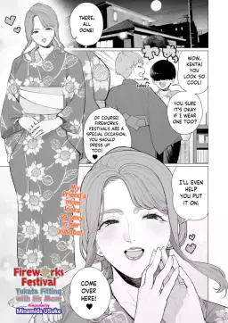 Read [Minamida USuke] Yukata to Mama to Hanabi Taikai | Fireworks Festival Yukata Fitting With His Mom (COMIC HOTMiLK Koime Vol. 58) [English] [skibidibenki] [Digital] hentai doujinshi online free