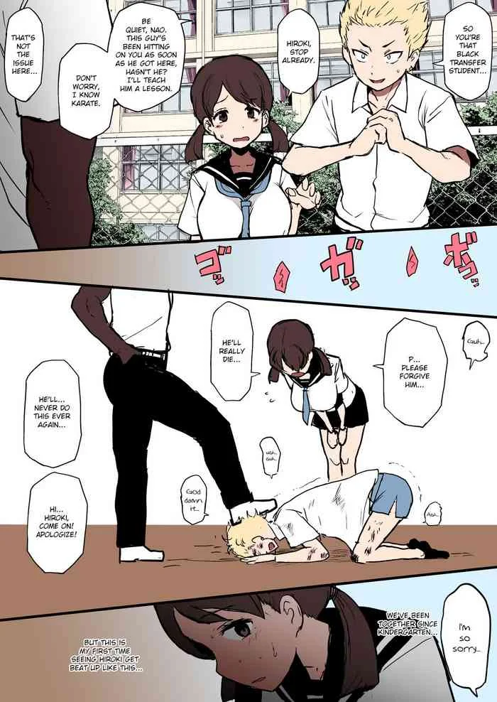 [Terasu MC] Kokujin no Tenkousei NTR ru - Complete [English] [Colorized] [Decensored] — trending hentai doujinshi