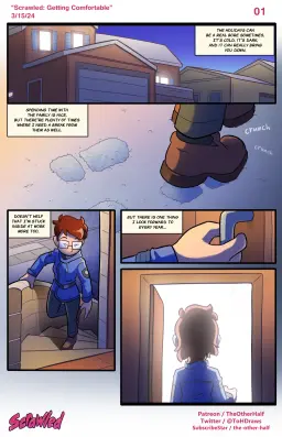 Read [TheOtherHalf] Scrawled: Getting Comfortable hentai doujinshi online free