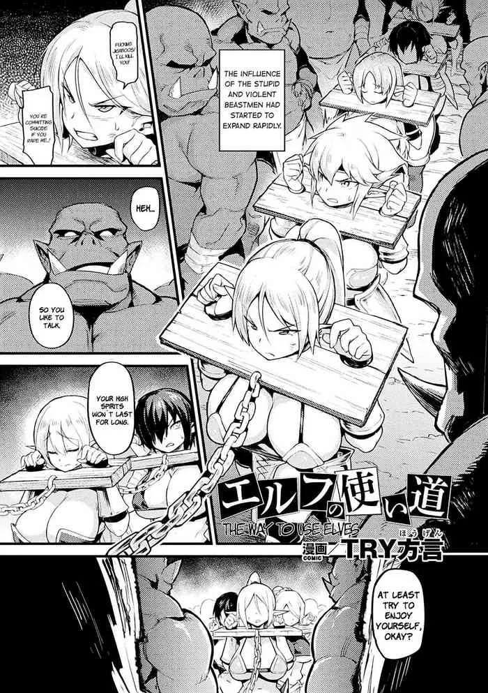 Read [TRY Hougen] Elf no Tsukaimichi | The Way to Use Elves (Bessatsu Comic Unreal Ningen Bokujou Hen Vol. 7) [English] =CBS= [Digital] hentai doujinshi online free